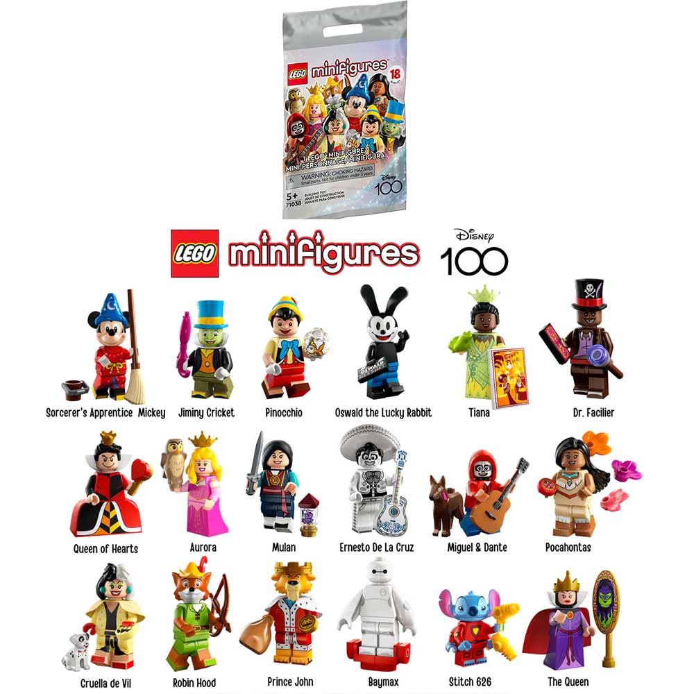 Lego Minifigures Disney 100 series 