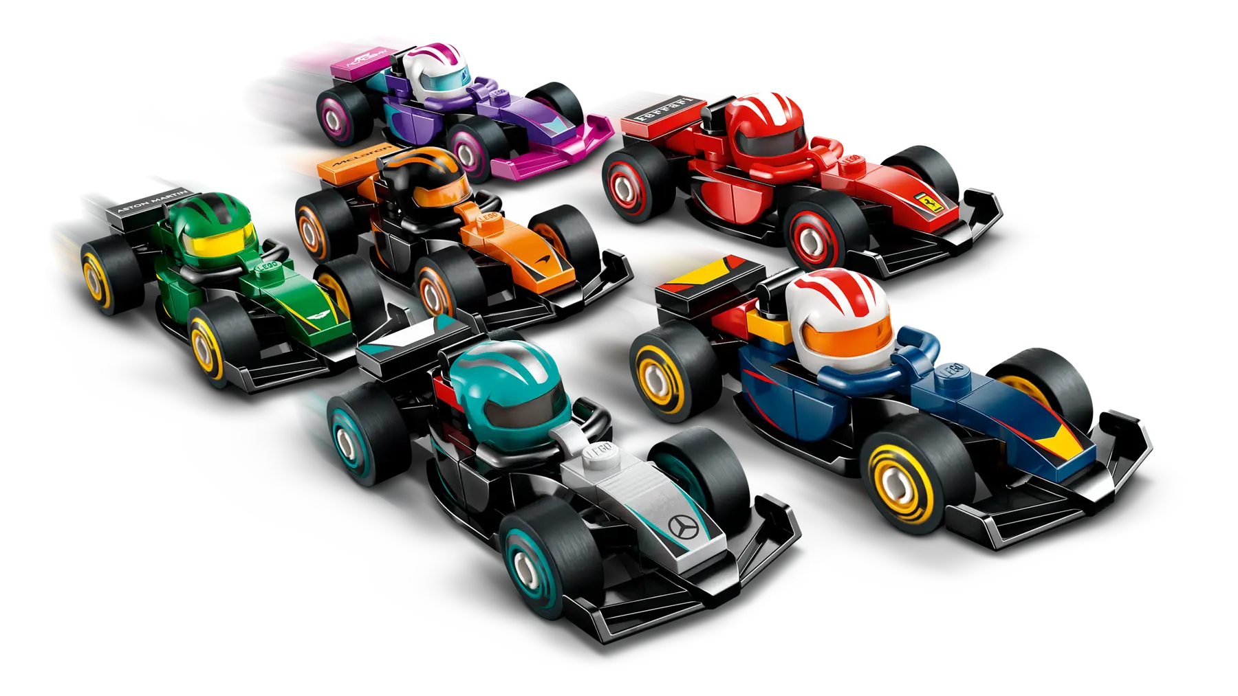 Lego F1 Collectible Cars