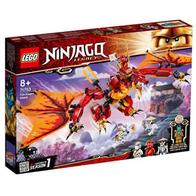 Lego Ninjago Fire Dragon Attack