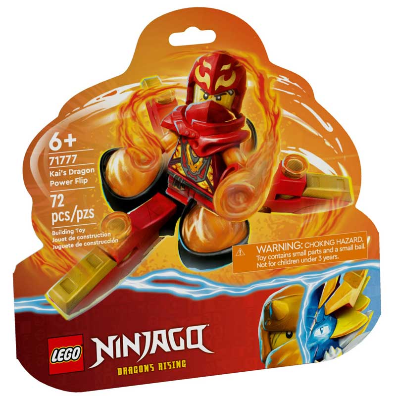 Lego Ninjago Kai's Dragon Power Spinjitzu Flip