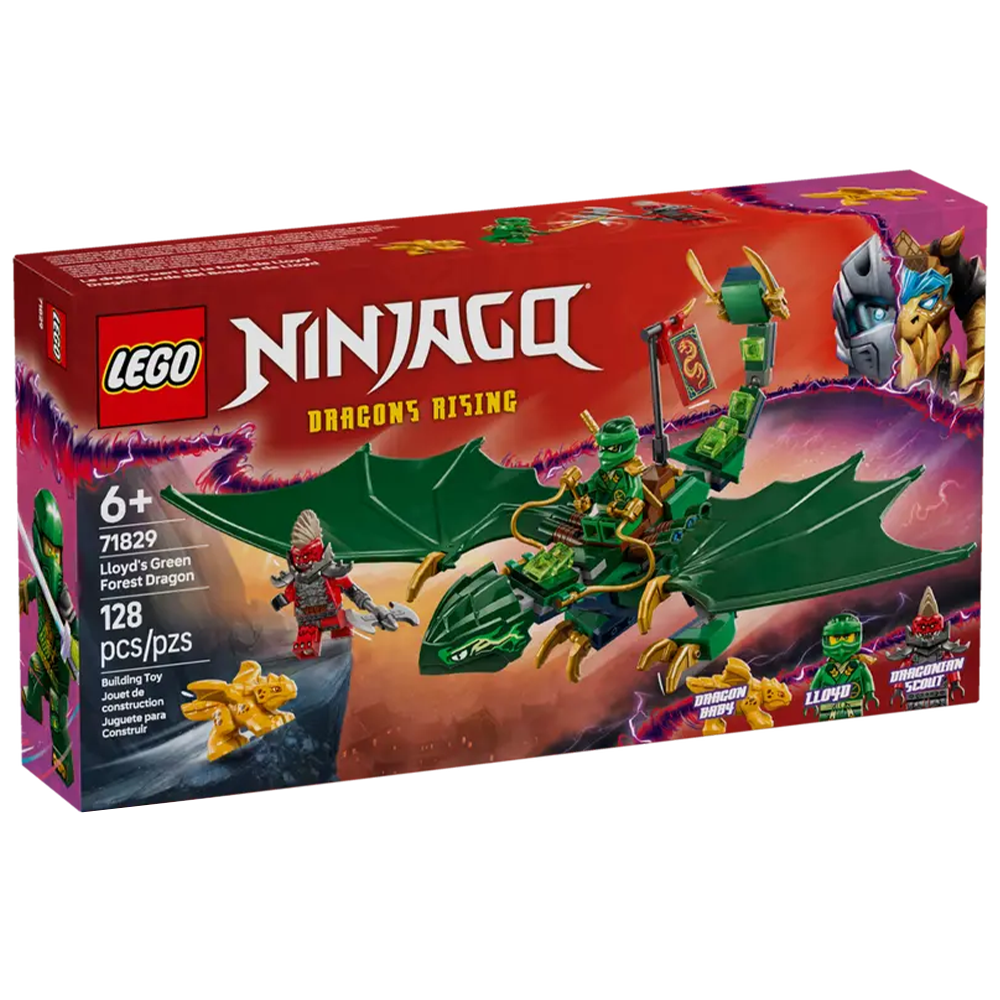 Lego Ninjago Lloyd'S Green Forest Dragon