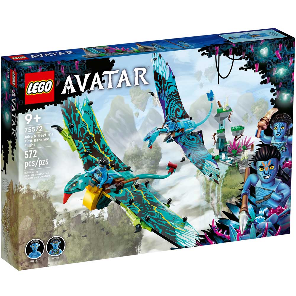 Lego Avatar Jake & Neytiri's First Banshee Flight