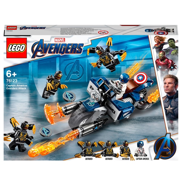 Lego Marvel Avengers Captain America: Outriders Attack