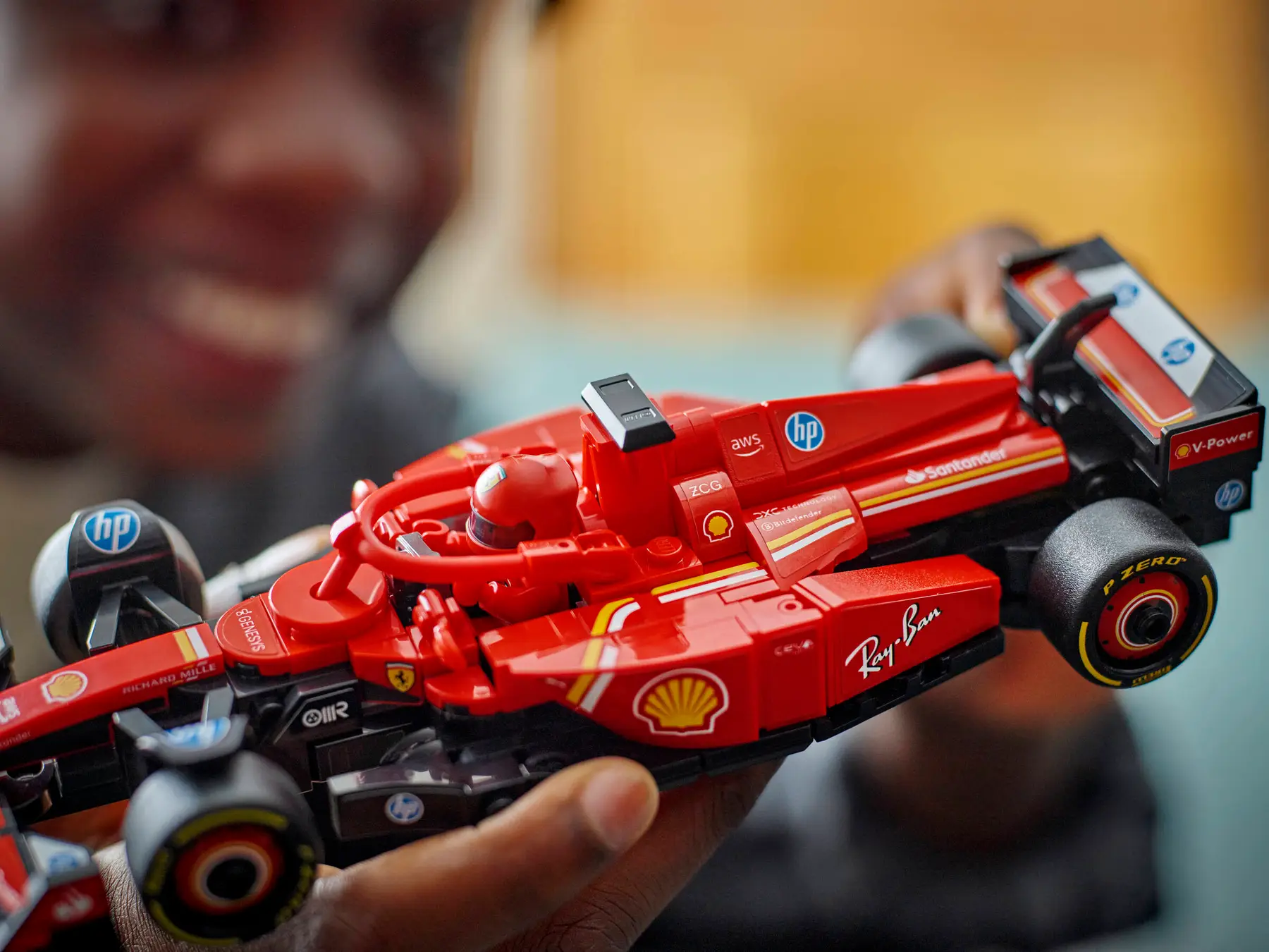 Lego Speed Champions Ferrari SF-24 F1 Race Car