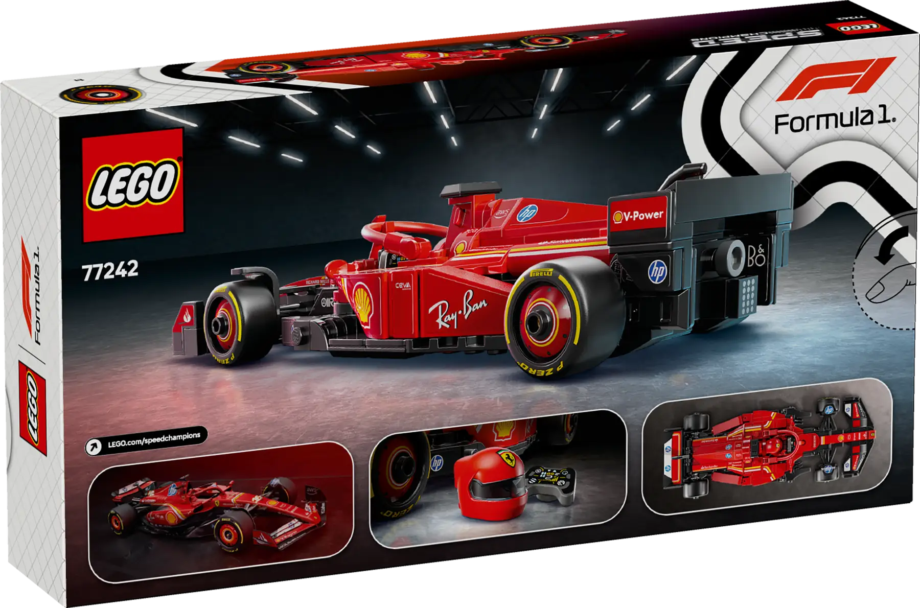 Lego Speed Champions Ferrari SF-24 F1 Race Car