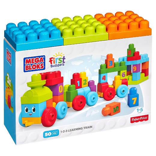 Mega Bloks 123 Learning Train