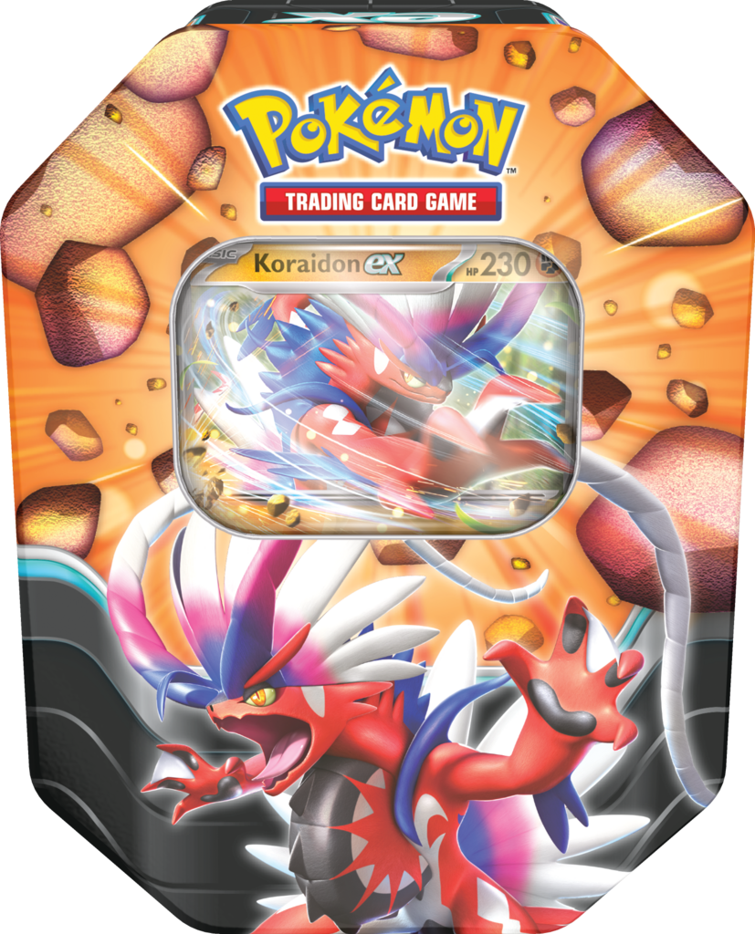 Pokemon TCG – Slashing Legends – Koraidon Ex – Tin
