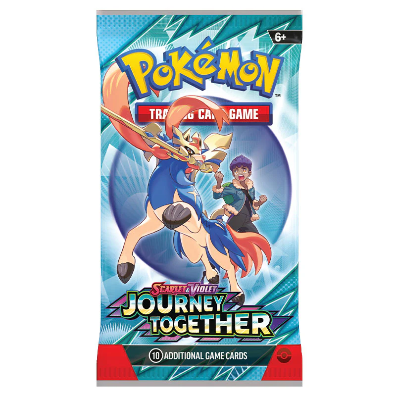 Pokemon TCG – Scarlet & Violet – Journey Together – 10 Card Booster
