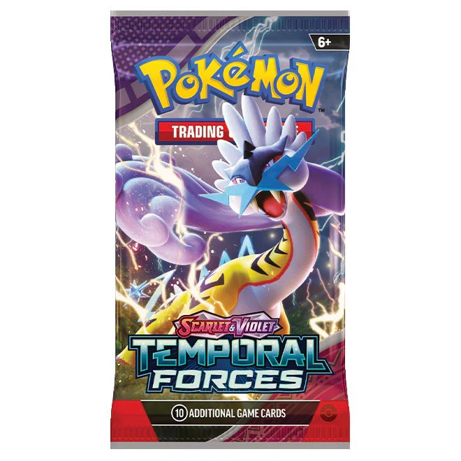 Pokemon TCG – Scarlet & Violet – Temporal Forces – 10 Card Booster