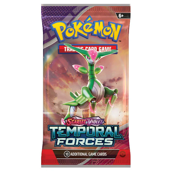 Pokemon TCG – Scarlet & Violet – Temporal Forces – 10 Card Booster