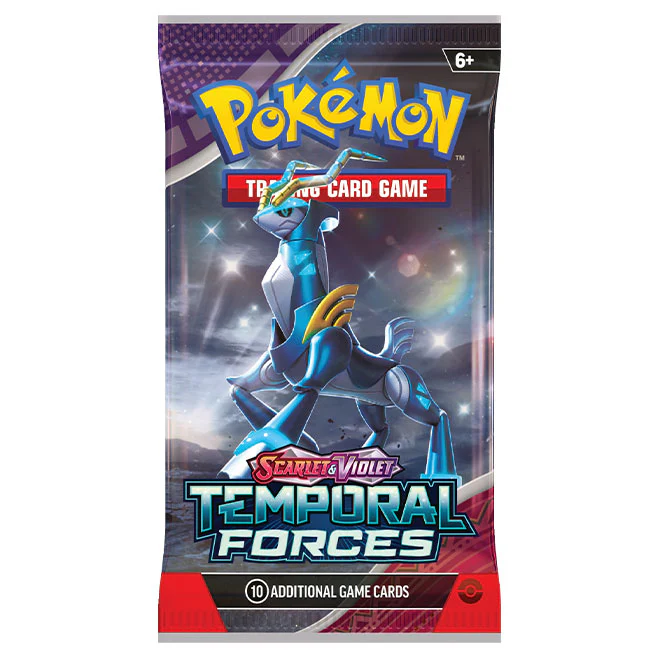 Pokemon TCG – Scarlet & Violet – Temporal Forces – 10 Card Booster