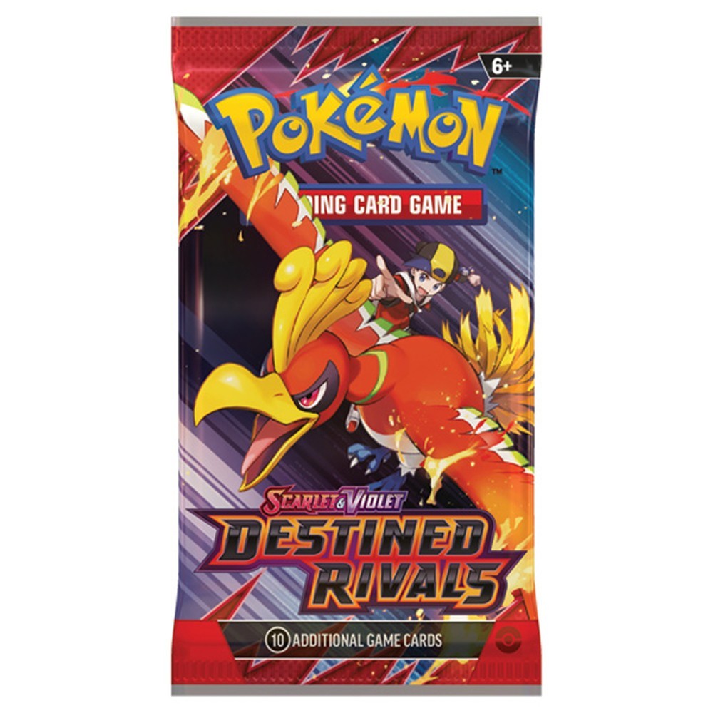 Pokemon TCG - Scarlet & Violet - Destined Rivals - 6 Card Booster (Korean)
