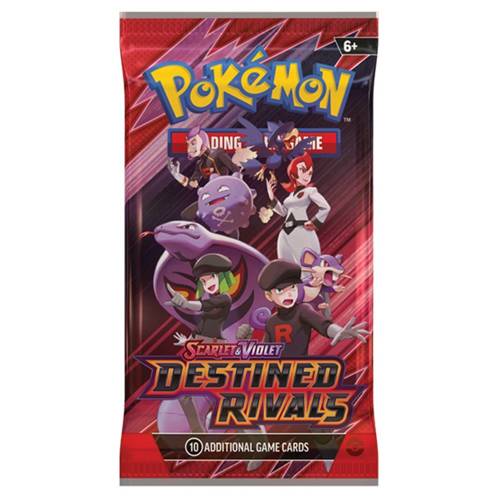 Pokemon TCG - Scarlet & Violet - Destined Rivals - 6 Card Booster (Korean)