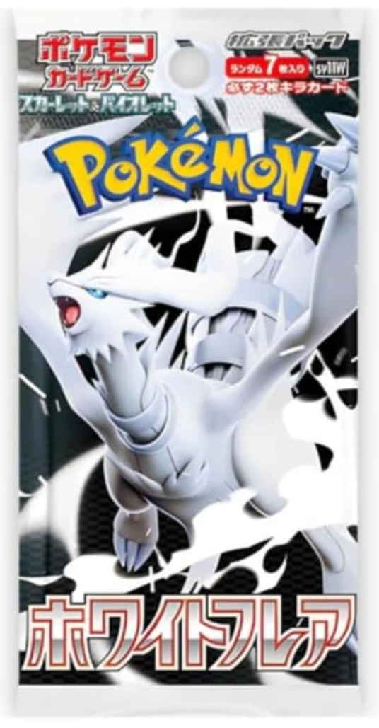 Pokemon TCG – Scarlet & Violet – White Flare (Korean) – 7 Card Booster