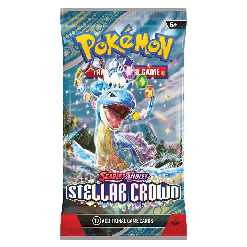Pokemon TCG – Scarlet & Violet - Stellar Crown – 10 Card Booster (German)