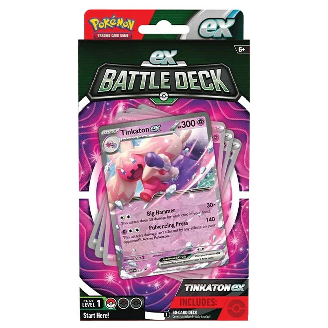 Pokemon TCG – Tinkaton ex – 60 Card Battle Deck