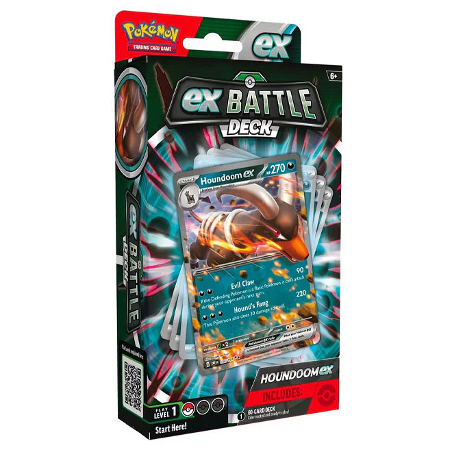 Pokemon TCG – Houndoom ex – 60 Card Battle Deck
