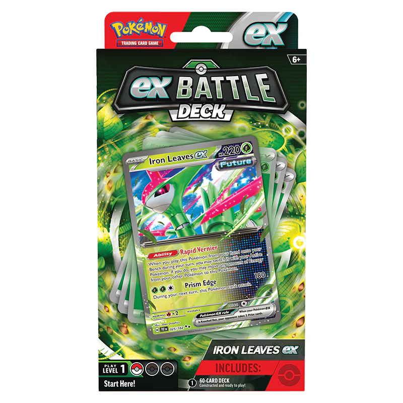 Pokemon TCG – Iron Leaves ex – 60 Card Battle Deck
