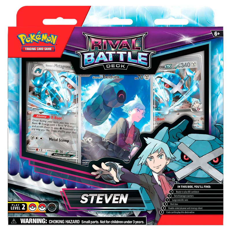 Pokemon TCG – Steven – 60 Card Rival Battle Deck