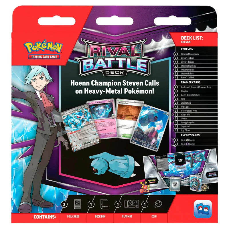 Pokemon TCG – Steven – 60 Card Rival Battle Deck