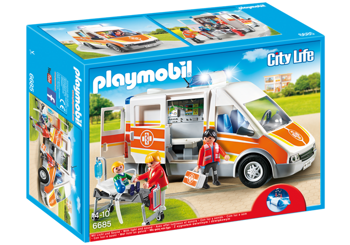 Playmobil Ambulance with Lights and Sound