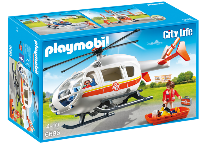 Playmobil Emergency Medical Helicopter