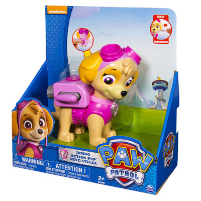 Paw Patrol Jumbo Action Pup - Skye