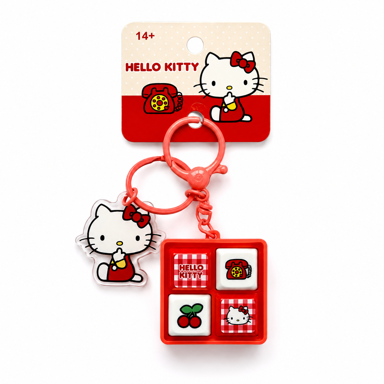 Sanrio Family Hello Kitty Four-Compartment Keys