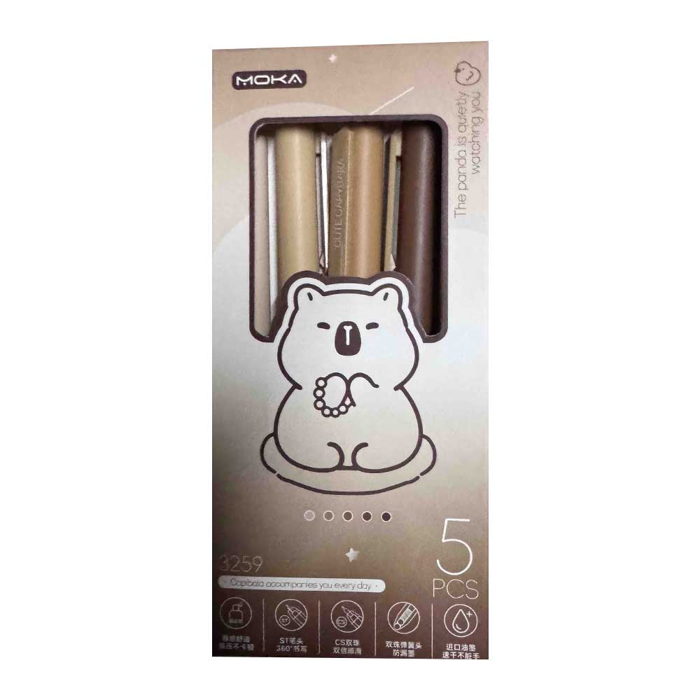 Waya Press The Gel Pen 5 pcs set - Daydream Series