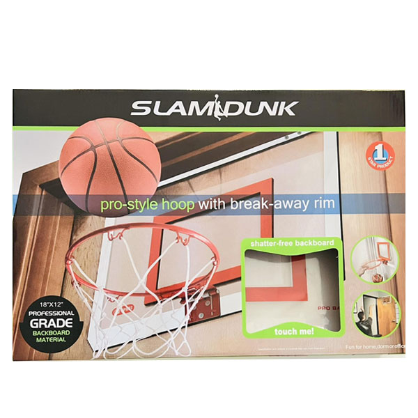 Waya Wall / Door Mountable Transparent Basketball Hoop