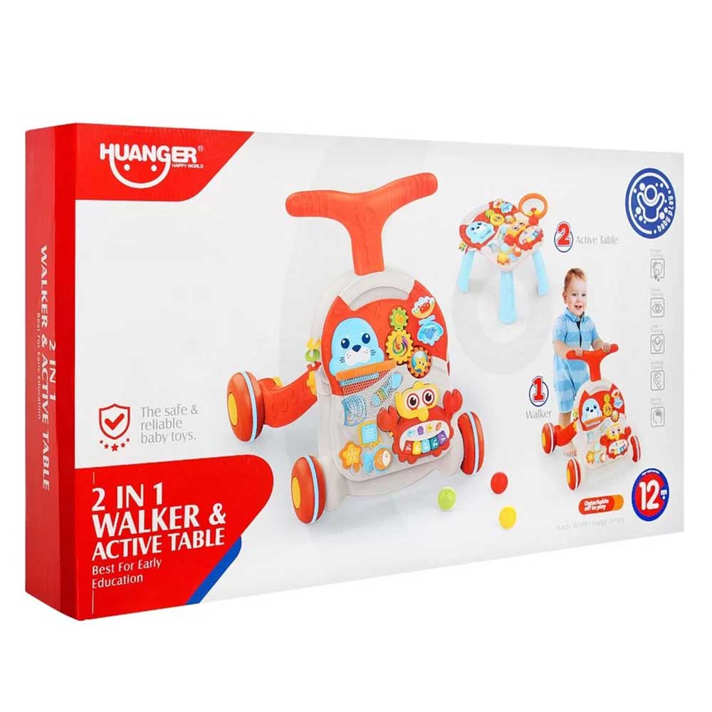 Waya Huanger 2in1 Baby Walker and Activity Table