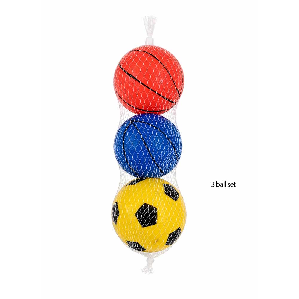 Waya 4 inch Printed Soccer Ball 3 pcs Set