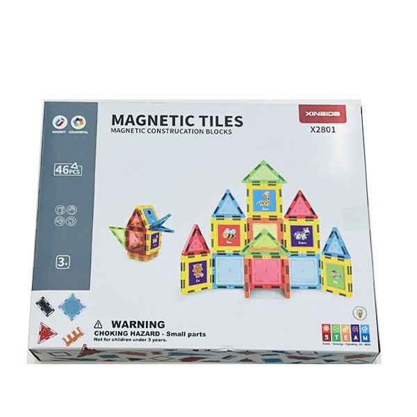Xinbida Small Magnetic Brick Series 46pcs